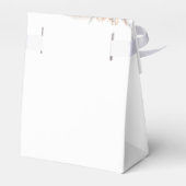 Box mit blauer Gastgeschenk Hochzeit Geschenkschachtel (Rückseite)
