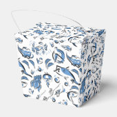 Box mit chinesischer Küche Zeichnend "Take-out" Geschenkschachtel (Rückseite)