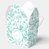 Box mit chinesischer Küche Zeichnend "Take-out" Geschenkschachtel (Geöffnet)