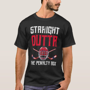 Box mit der Funny Goal Keeper Hockey Player Sport T-Shirt