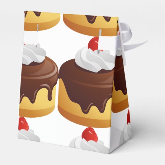 Box mit Gefrierwaren Geschenkschachtel (Rückseite)