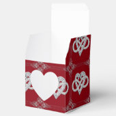 Box mit Infinity Heart Favor Geschenkschachtel (Geöffnet)