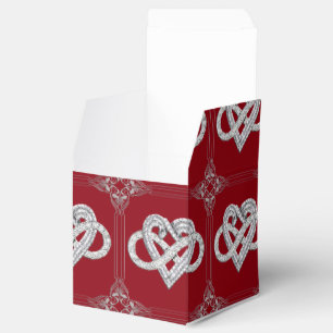 Box mit Infinity Heart Favor Geschenkschachtel