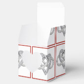 Box mit Infinity Heart Favor Geschenkschachtel (Geöffnet)