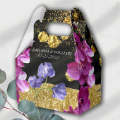 Box mit klassischer Gastgeschenk Hochzeit Geschenkschachtel