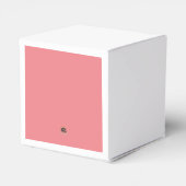 Box mit mit Monogramm Personalisierten Wildwood-Bl Geschenkschachtel (Rückseite)