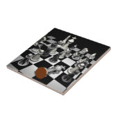 Box mit Schach-Keepake Fliese (Seite)