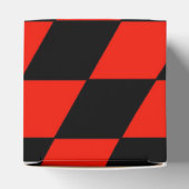 Box mit Schwarz und Rot Geschenkschachtel (Oben)