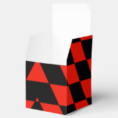 Box mit Schwarz und Rot Geschenkschachtel (Geöffnet)