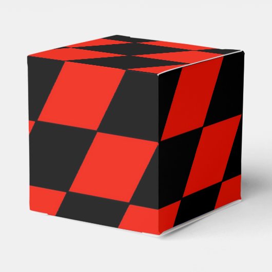 Box mit Schwarz und Rot Geschenkschachtel (Rückseite)