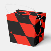 Box mit Schwarz und Rot Geschenkschachtel (Rückseite)