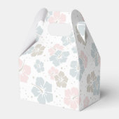 Box mit süßem Rosa und Personalisiertem Blau Geschenkschachtel (Rückseite)