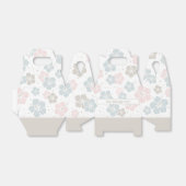 Box mit süßem Rosa und Personalisiertem Blau Geschenkschachtel (Ungefaltet)