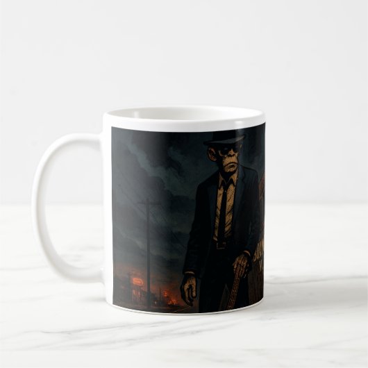 Box Monkey-Tasse Kaffeetasse (Links)