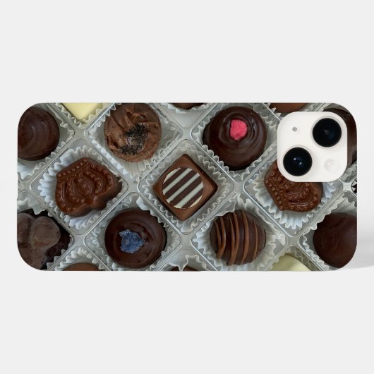 Box of Chocolates Phone Case (Rückseite (Horizontal))