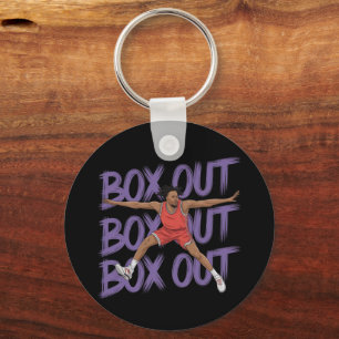 Box Out Box Out Box Out: Kreativ und lustig nimmt Schlüsselanhänger