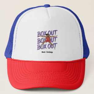 Box Out Box Out Box Out: Kreativ und lustig nimmt Truckerkappe