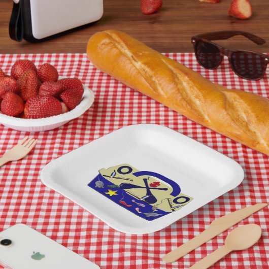 Box Pappteller (Picknick)