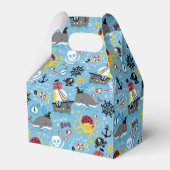 Box "Pirate Marine Life Favor" Geschenkschachtel (Rückseite)