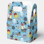 Box "Pirate Marine Life Favor" Geschenkschachtel (Geöffnet)