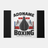 Box-Ring ADD NAME BOXER GYM-Speed-Bag Fußmatte (Vorderseite)