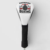 Box-Ring ADD NAME BOXER GYM-Speed-Bag Golf Headcover (Vorderseite)