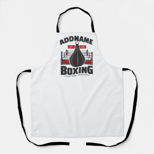 Box-Ring ADD NAME BOXER GYM-Speed-Bag Schürze