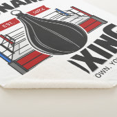 Box-Ring ADD NAME BOXER GYM-Speed-Bag Sherpadecke (3/4)