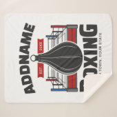 Box-Ring ADD NAME BOXER GYM-Speed-Bag Sherpadecke (Vorderseite (Horizontal))