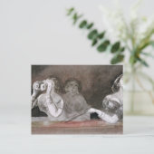 Box-Sitze Postkarte (Stehend Vorderseite)