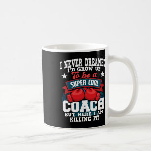 Box-Trainer - Kickboxen Kickboxer Fitnessstudio Bo Kaffeetasse