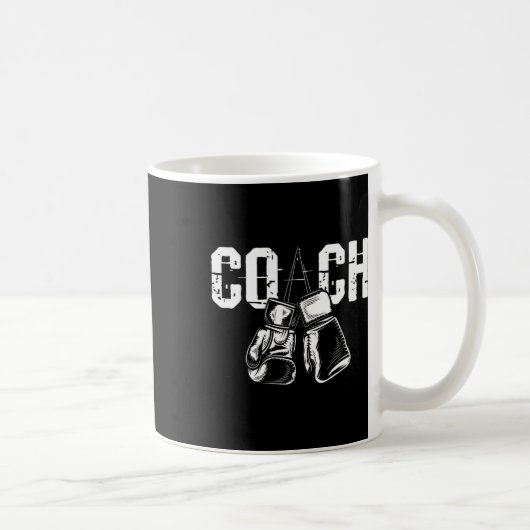 Box-Trainer - Kickboxen Kickboxer Fitnessstudio Bo Kaffeetasse (Rechts)