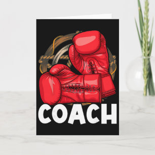 Box-Trainer - Kickboxen Kickboxer Fitnessstudio Bo Karte