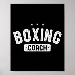 Box-Trainer Vintage-Boxen  Poster