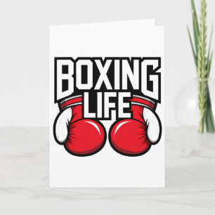Box-Training-Resilienz für das Leben eines athleti Karte