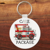 Box Truck Ambulance Schlüsselanhänger CP (Vorderseite)