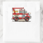 Box Truck Ambulant Sticker (Tasche)