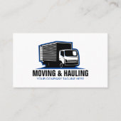 Box Truck Moving & Delivery & Junk Haul Service Visitenkarte (Vorderseite)