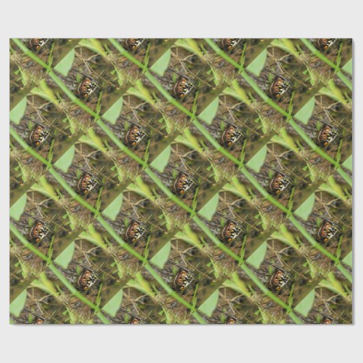 Box Turtle and Tadpoles Geschenkpapier (Flach)