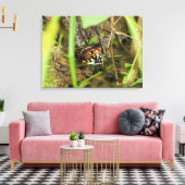 Box Turtle and Tadpoles Leinwanddruck (Insitu (Wohnzimmer))