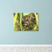 Box Turtle and Tadpoles Leinwanddruck (Insitu (Holzboden))