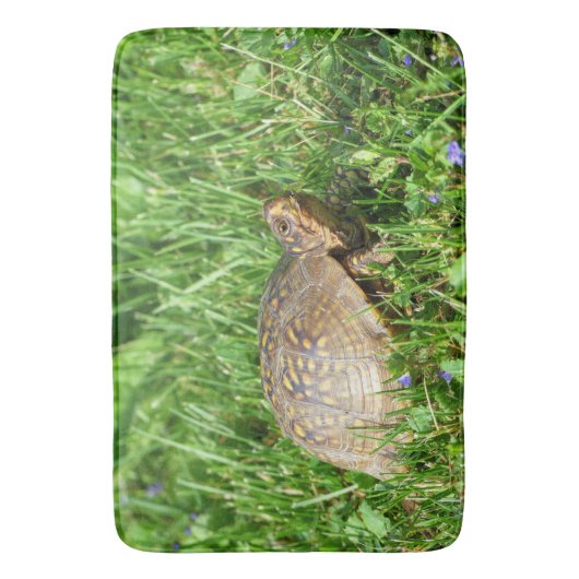 Box Turtle Badematte (Vorderseite Vertikal)