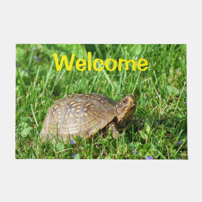 Box Turtle Doormat Fußmatte (Vorderseite)