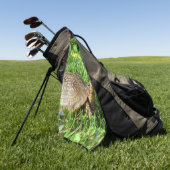 Box Turtle Golfhandtuch (Gras)