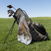 Box Turtle Golfhandtuch (Gras)