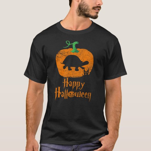 BOX TURTLE Happy Halloween For BOX TURTLE Lovers T-Shirt (Vorderseite)