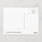 Box Turtle Postcard Postkarte (Rückseite)