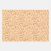 Box-Verpackungspapier, Sportkampf-Geschenkverpacku Geschenkpapier Set (Vorderseite 2)
