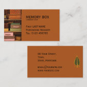 Box-Visitenkarte Visitenkarte (Vorne/Hinten)