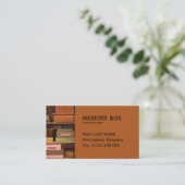 Box-Visitenkarte Visitenkarte (Stehend Vorderseite)